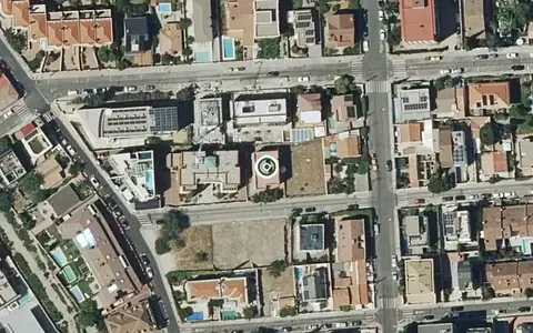 Vista aérea de la ubicación de Residencia La Vereda del Sol