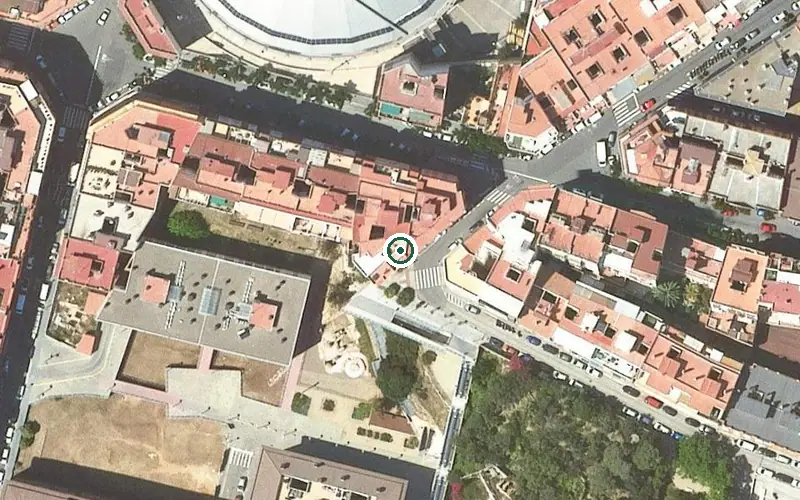 Vista aérea de la ubicación de Centre de dia l'Onada (Especialitzat en el tractament de demències)
