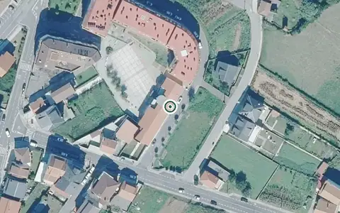 Vista aérea de la ubicación de Centro de Día de Cabana de Bergantiños