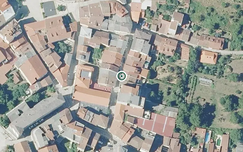 Vista aérea de la ubicación de Centro de Día de Monforte de Lemos