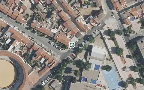 Vista aérea de la ubicación de Centro de Día para Mayores Enfermos de Alzheimer y Otras Demencias