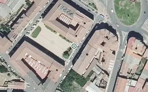 Vista aérea de la ubicación de Centro de Día los Mayos- la Bañeza