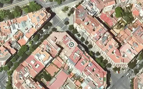 Vista aérea de la ubicación de Residencia Hermanas del Sagrado Corazón de Jesús y Santos Ángeles