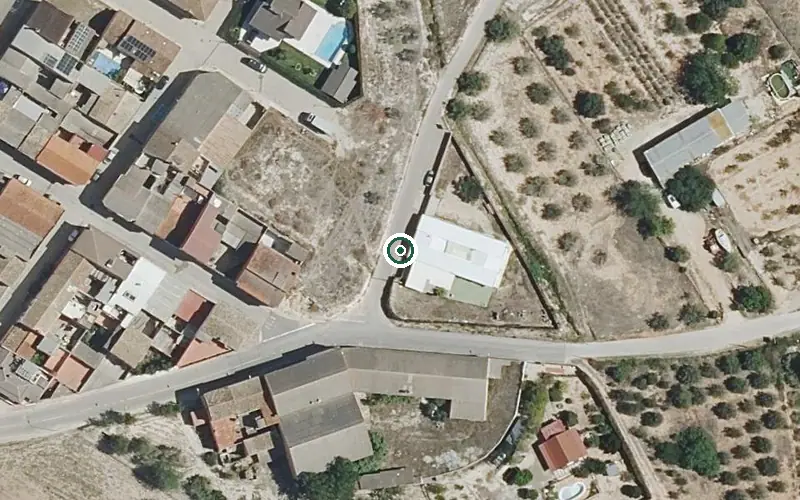 Vista aérea de la ubicación de Residencia P.m.d. Solimar L'olleria