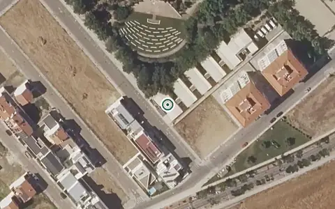 Vista aérea de la ubicación de Centro de Día de Alzheimer de Villanueva de la Serena