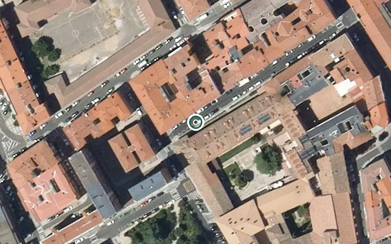Vista aérea de la ubicación de Centro de Día San Bernabe y San Antolin