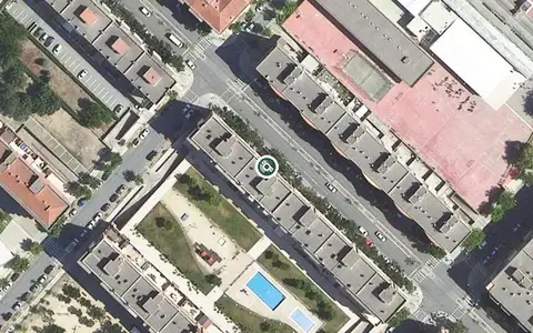 Vista aérea de la ubicación de Centre de dia per a Gent Gran Balàfia II