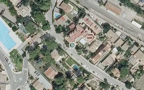 Vista aérea de la ubicación de Residencia para Personas Mayores Dependientes Navas Altas