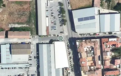 Vista aérea de la ubicación de Residència assistida per a gent gran Sant Josep