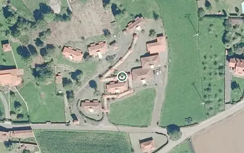Vista aérea de la ubicación de Residencia Los Indianos