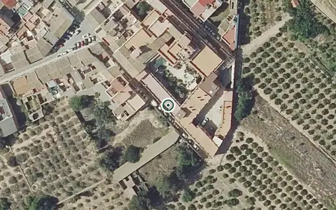 Vista aérea de la ubicación de Centro Residencial para Personas Mayores Hogar Santa Teresa Jornet de Massarrochos