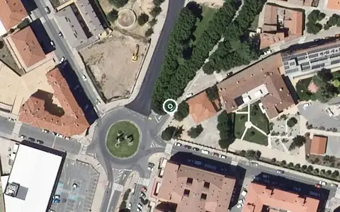 Vista aérea de la ubicación de Casa de Misericordia