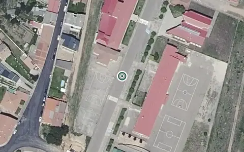 Vista aérea de la ubicación de Residencia para Personas Mayores Alto Orbigo