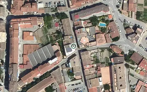 Vista aérea de la ubicación de Residència Can Carré