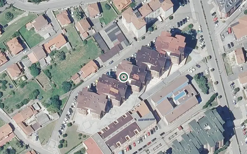 Vista aérea de la ubicación de Muriedas, S.L.