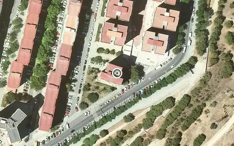 Vista aérea de la ubicación de Residència Teresa Duran