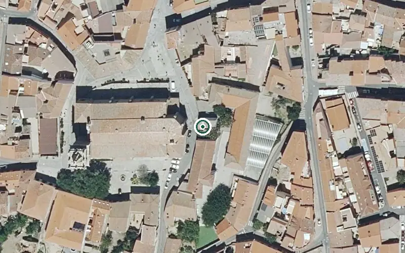 Vista aérea de la ubicación de Residencia Santa Teresa (Colmenar Viejo)