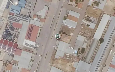 Vista aérea de la ubicación de Residencia de Mayores Hogar de Ancianos Virgen de la Cabeza