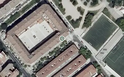 Vista aérea de la ubicación de Residencia de Ancianos Hogar de Dario