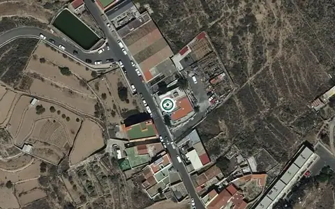 Vista aérea de la ubicación de Centro de Día para Mayores de Villa de Arico