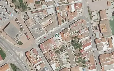 Vista aérea de la ubicación de Residència des Mercadal