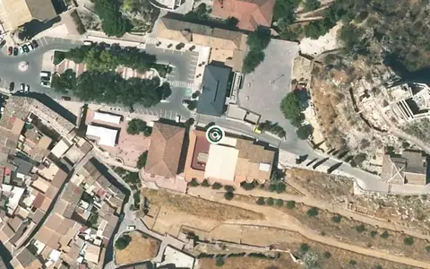 Vista aérea de la ubicación de Centro de Día para Mayores