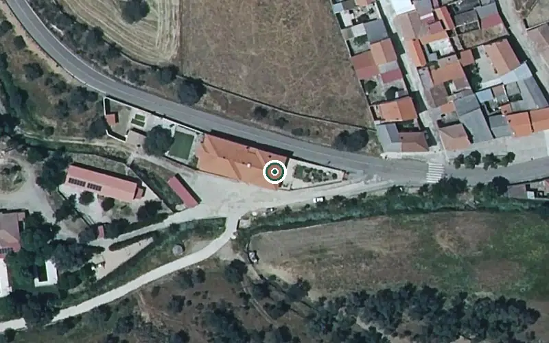 Vista aérea de la ubicación de Vivienda Privada de Mayores