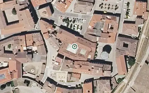 Vista aérea de la ubicación de Residencia Obispo Tellez