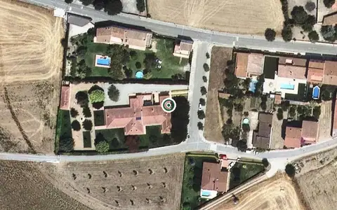 Vista aérea de la ubicación de Centre de dia el Jardí de l'Empordà