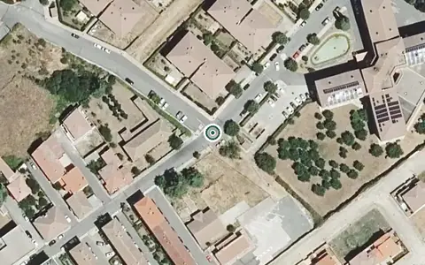 Vista aérea de la ubicación de Residencia Geriátrica Estanque Dorado