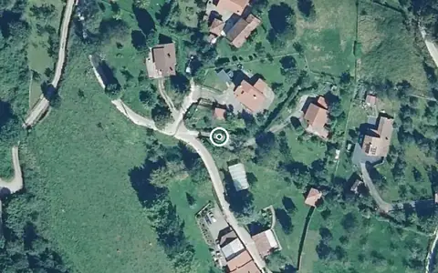 Vista aérea de la ubicación de Residencia Palacio de Caldones