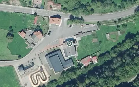 Vista aérea de la ubicación de Residencia Geriátrica San Luis