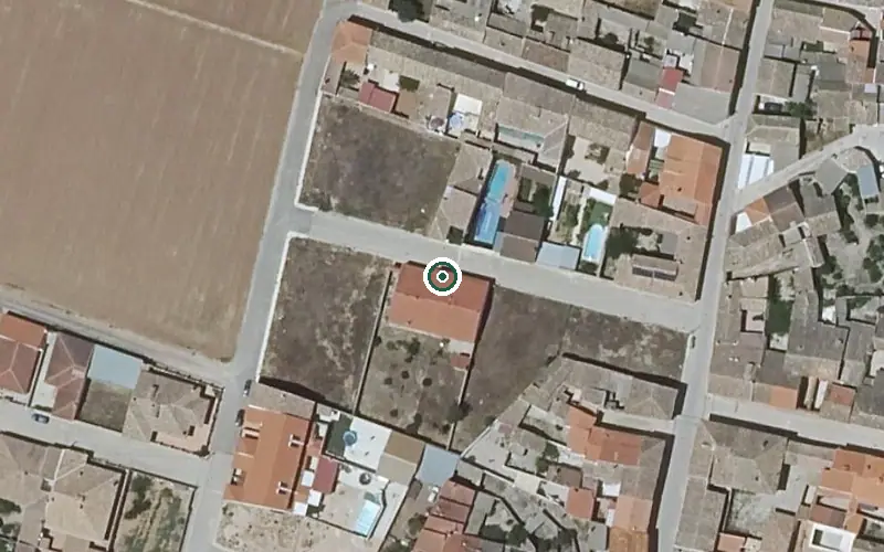 Vista aérea de la ubicación de Vm de el Picazo