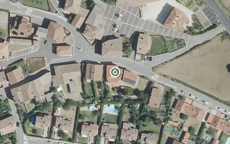 Vista aérea de la ubicación de Residencia Aldai Burgelu