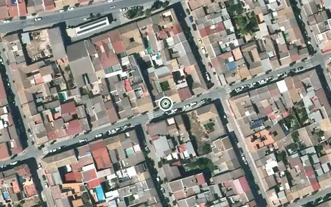 Vista aérea de la ubicación de Centro de Día para Mayores la Casa Azul