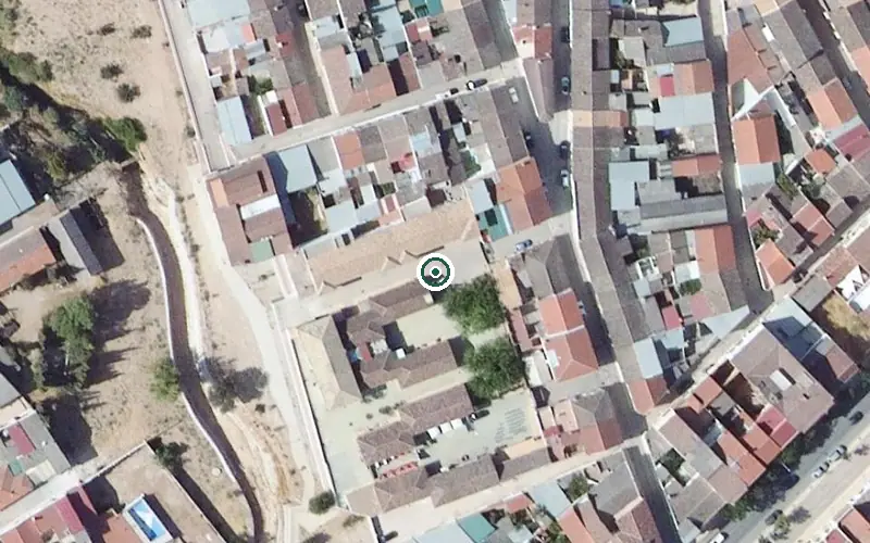 Vista aérea de la ubicación de Residencia para Personas Mayores