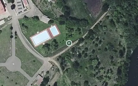 Vista aérea de la ubicación de Centro de Día Ribera del Esla (Ued)