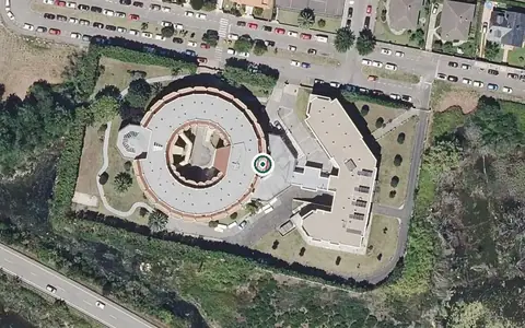 Vista aérea de la ubicación de Santa Ana
