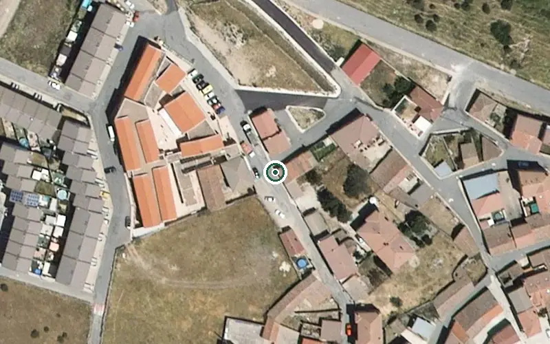 Vista aérea de la ubicación de Geriátrico del Adaja: la Encarnación