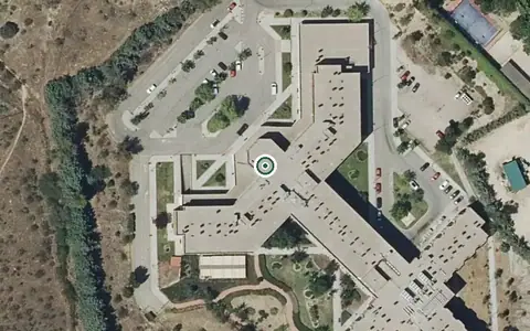 Vista aérea de la ubicación de Residencia Bouco Villanueva de La Cañada