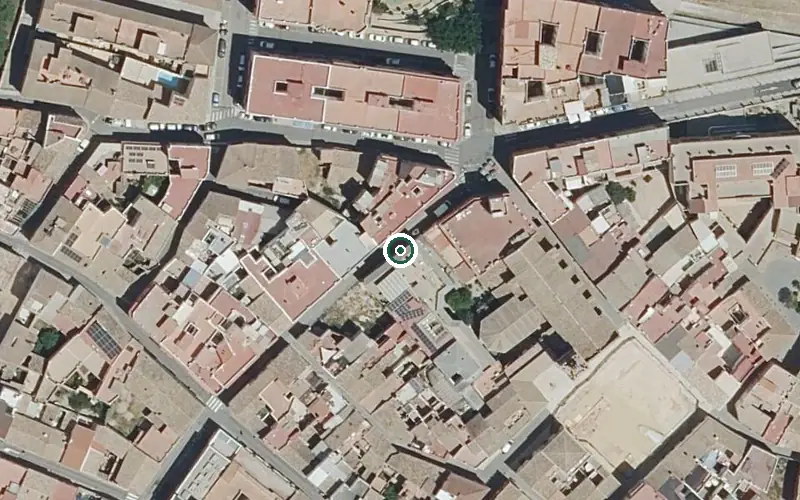 Vista aérea de la ubicación de Residencia P.m.d. el Amparo Quart de Poblet