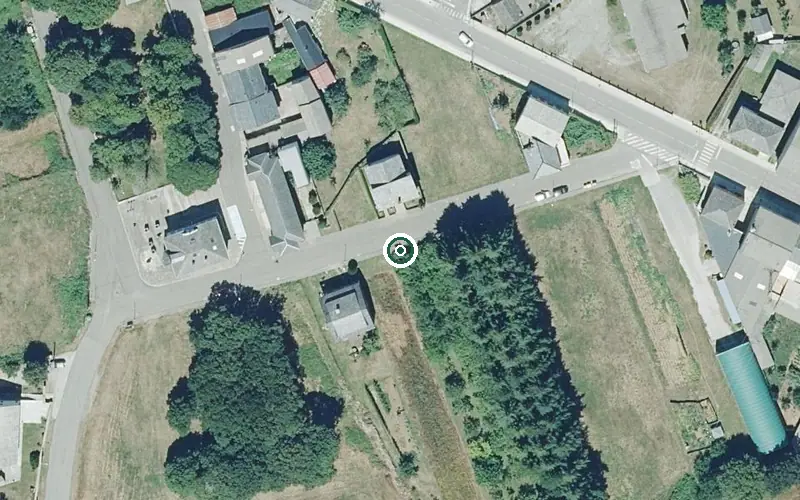 Vista aérea de la ubicación de Residencia de Persoas Maiores de Castro de Rei