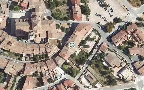 Vista aérea de la ubicación de Centre de dia Hospital Residència de la Vila de Moià