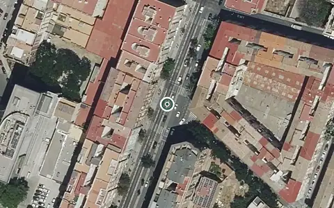 Vista aérea de la ubicación de Centro de Día Personas Mayores Dependientes Bosca