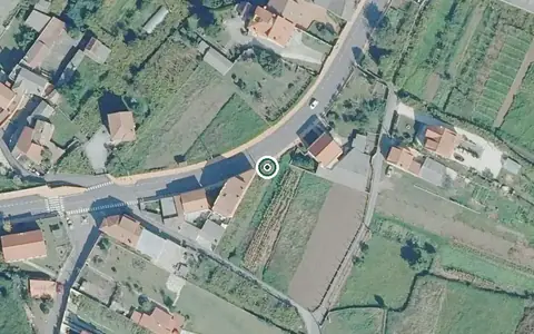 Vista aérea de la ubicación de Centro de Día de Valga