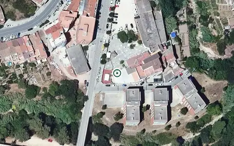 Vista aérea de la ubicación de Centre de dia de la Residència Casa de les Monges