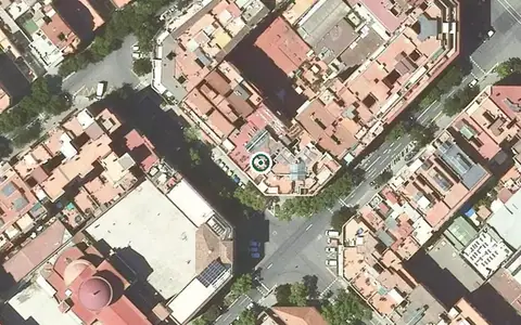 Vista aérea de la ubicación de Centro de día Arcoiris