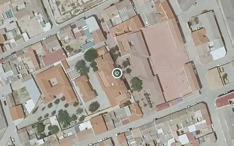 Vista aérea de la ubicación de Residencia de Mayores Nuestra Señora de Manjavacas