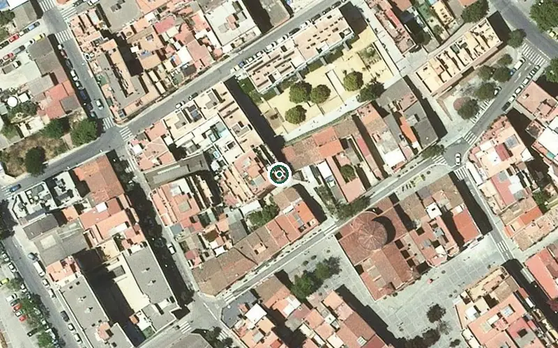 Vista aérea de la ubicación de El Jardi centre de dia