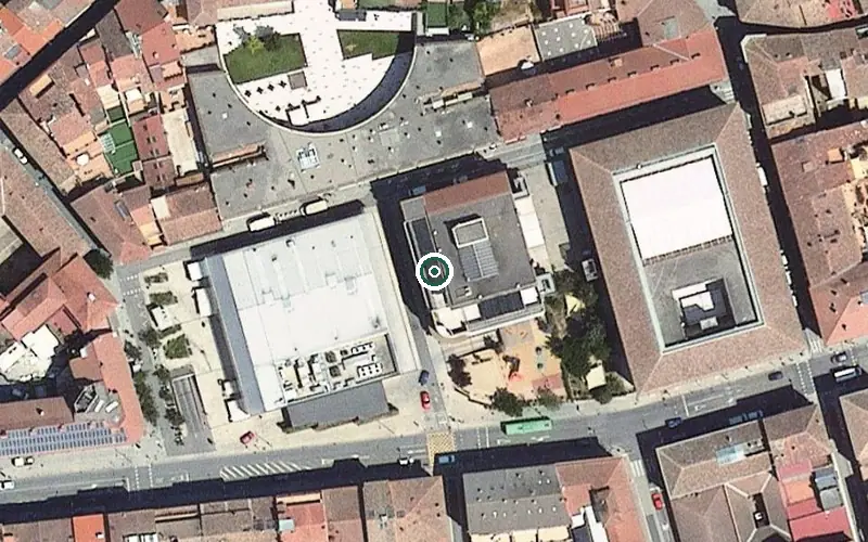 Vista aérea de la ubicación de Residència geriàtrica Montsacopa